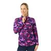Pure Golf Ladies Arusha Long Sleeve Midlayer Top Autumn Aquarelle
